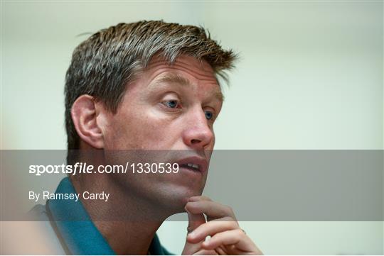 Ireland Rugby Captain's Run and Press Conference