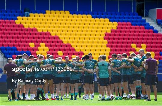 Ireland Rugby Captain's Run and Press Conference