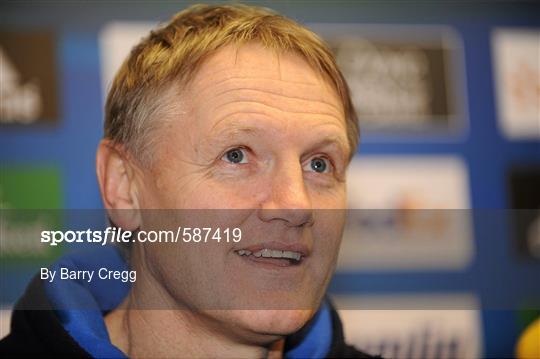 Post-match press Conference at Leinster v Montpellier - Heineken Cup Pool 3 Round 6