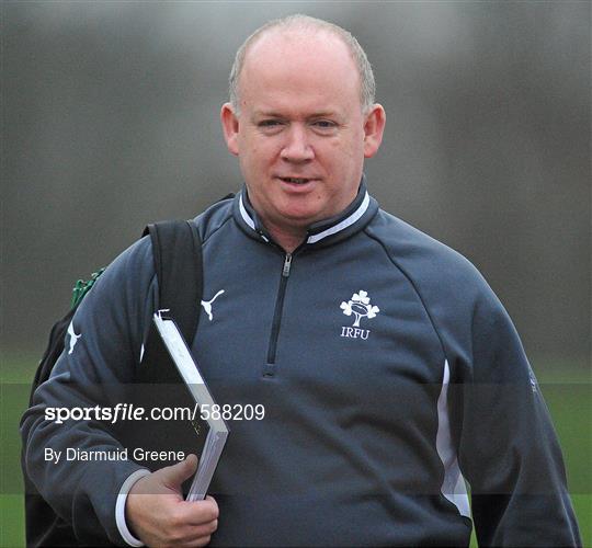 Ireland Rugby Squad Training - Tuesday 24th January 2012