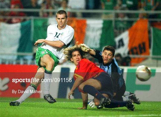 Spain v Republic of Ireland - FIFA World Cup 2002 Round of 16 Spain v Republic of Ireland - FIFA World Cup 2002 Round of 16