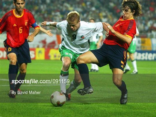 Spain v Republic of Ireland - FIFA World Cup 2002 Round of 16 Spain v Republic of Ireland - FIFA World Cup 2002 Round of 16