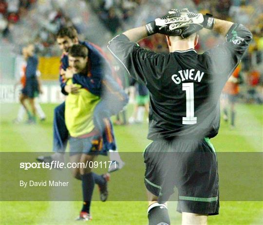 Spain v Republic of Ireland - FIFA World Cup 2002 Round of 16 Spain v Republic of Ireland - FIFA World Cup 2002 Round of 16