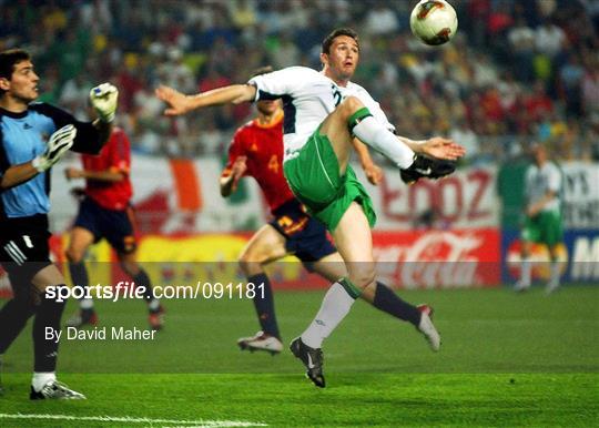 Spain v Republic of Ireland - FIFA World Cup 2002 Round of 16 Spain v Republic of Ireland - FIFA World Cup 2002 Round of 16