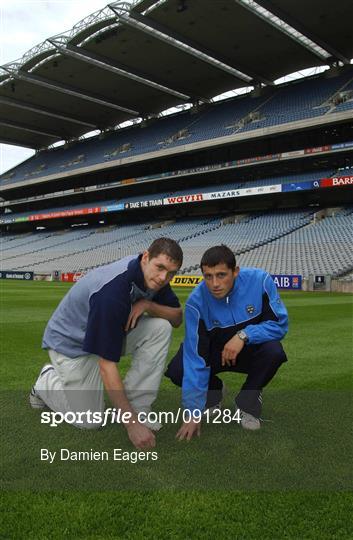 Croke Park Pitch Walk ahead of the Opening Championship Match