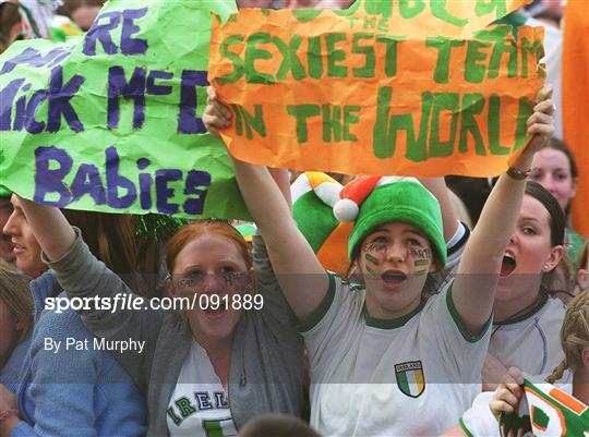 Republic of Ireland Homecoming from the 2002 FIFA World Cup Finals