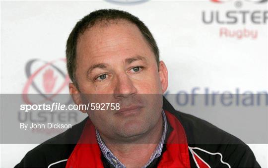 Ulster Rugby Squad Press Conference - Tuesday 7th February