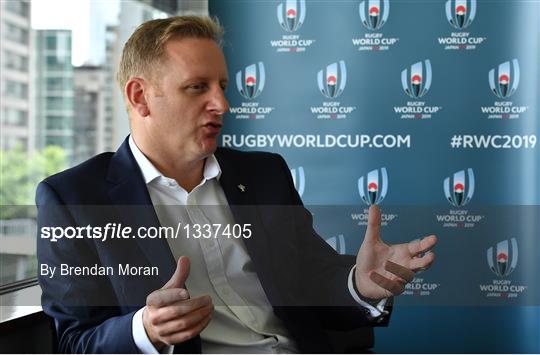 Media Briefing with Alan Gilpin, Head of Rugby World Cup