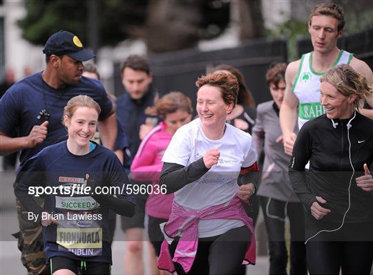 SPAR Great Ireland Run Flash Lap 'Lunchtime Run' with Fionnuala Britton