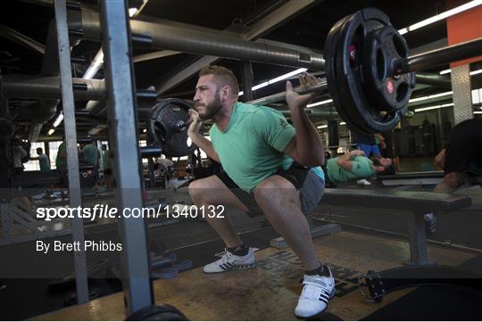 New Zealand All Blacks Gym Session