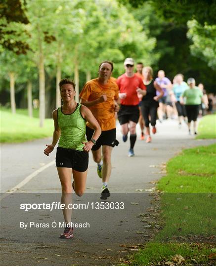 Fairview parkrun in partnership with Vhi