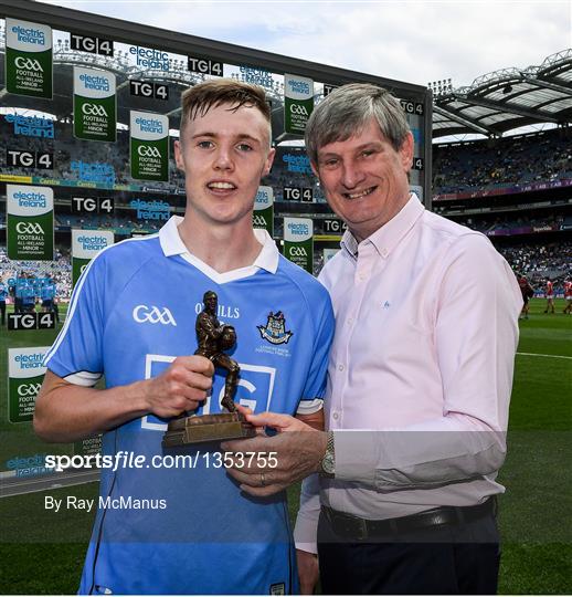 Man of the Match at Electric Ireland Leinster GAA Football Minor Championship Final