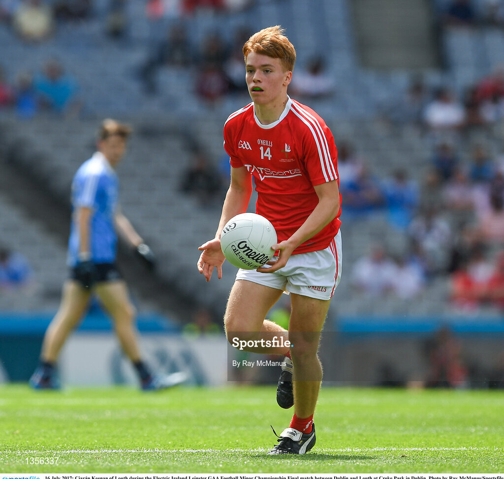 Sportsfile Dublin v Louth Electric Ireland Leinster GAA Football Minor Championship Final