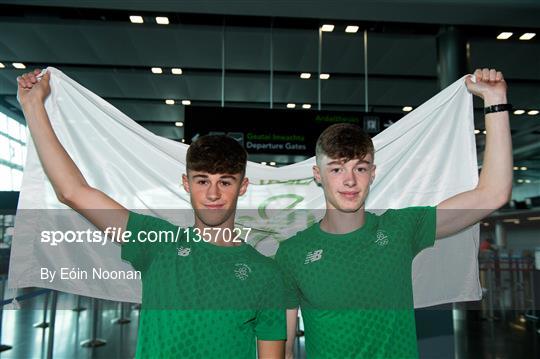 Team Ireland depart for the European Youth Olympic Festival in Hungary