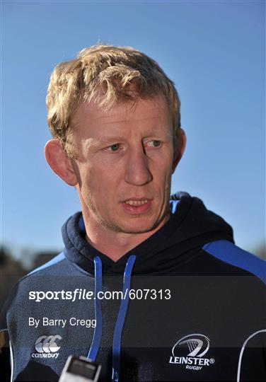 Leinster Rugby Squad Press Conference - Monday 26th March 2012