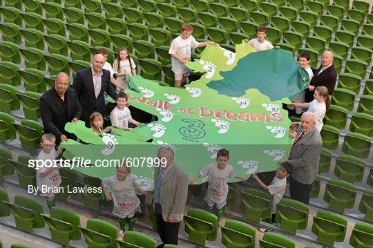 Three and FAI Launch the 2012 Walk of Dreams for the John Giles Foundation