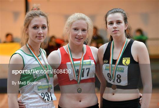 Woodie’s DIY AAI Juvenile Indoor Championships of Ireland - Saturday 31st March