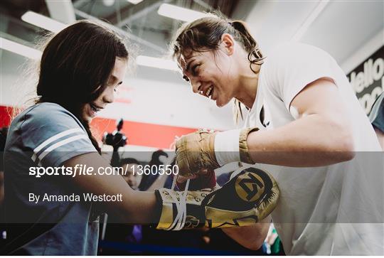 Katie Taylor Open Workout Session