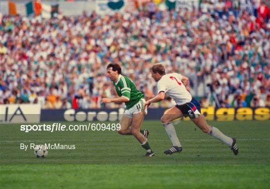 England v Republic of Ireland - Euro 1988 Group B England v Republic of Ireland - Euro 1988 Group B