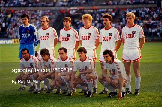 Republic of Ireland v USSR - Euro 1988 Group B Republic of Ireland v USSR - Euro 1988 Group B