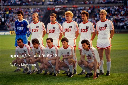 Republic of Ireland v USSR - Euro 1988 Group B