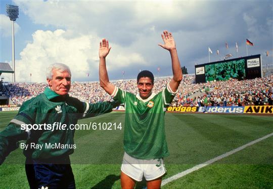 England v Republic of Ireland - Euro 1988 Group B England v Republic of Ireland - Euro 1988 Group B