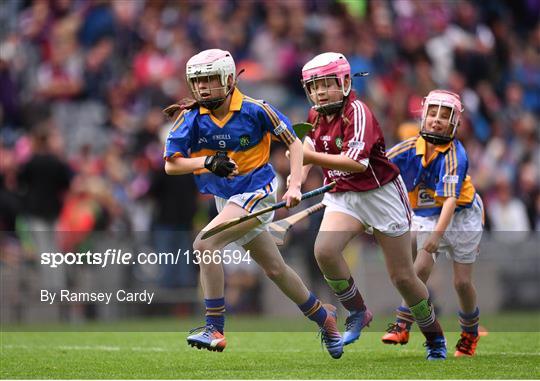 INTO Cumann na mBunscol GAA Respect Exhibition Go Games at Galway v Tipperary - GAA Hurling All-Ireland Senior Championship Semi-Final