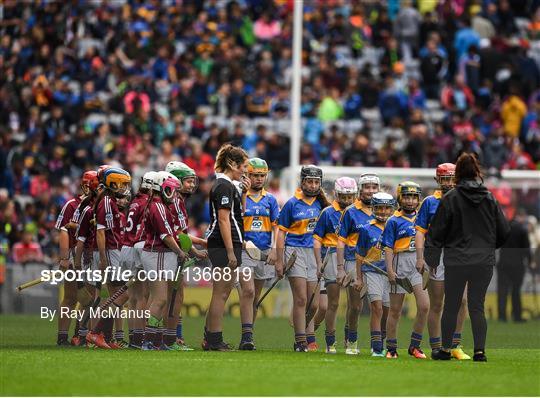 INTO Cumann na mBunscol GAA Respect Exhibition Go Games at Galway v Tipperary - GAA Hurling All-Ireland Senior Championship Semi-Final