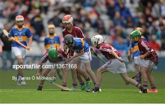 INTO Cumann na mBunscol GAA Respect Exhibition Go Games at Galway v Tipperary - GAA Hurling All-Ireland Senior Championship Semi-Final