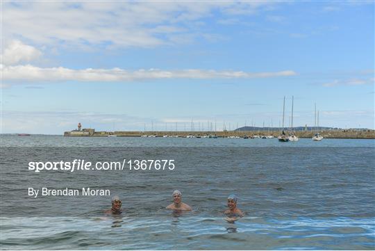Dun Laoghaire Harbour Swim Launch
