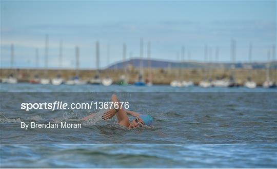 Dun Laoghaire Harbour Swim Launch