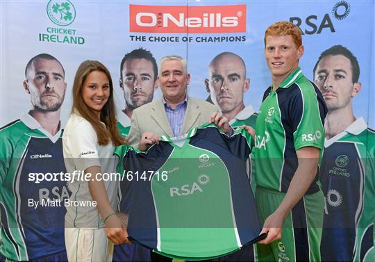 O'Neills Launch New Irish Cricket Kit O'Neills Launch New Irish Cricket Kit