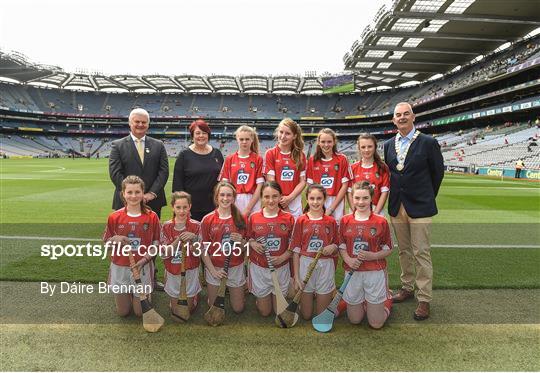 INTO Cumann na mBunscol GAA Respect Exhibition Go Games at Cork v Waterford - GAA Hurling All-Ireland Senior Championship Semi-Final