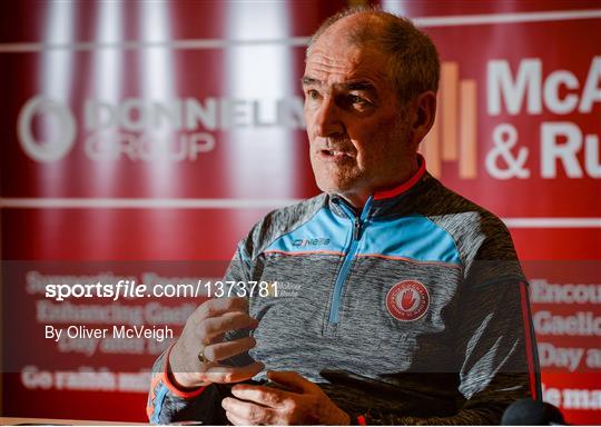 Tyrone Football Press Conference
