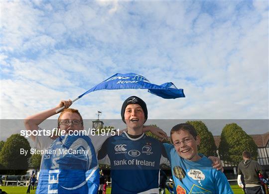 Leinster Fans at Leinster v Glasgow Warriors - Celtic League Play-Off