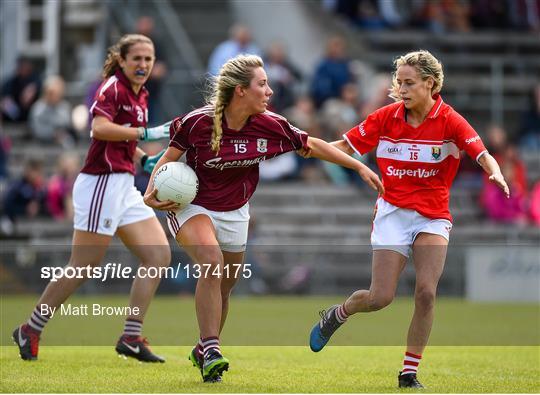Cork v Galway - TG4 Ladies Football All-Ireland Senior Championship Quarter-Final Cork v Galway - TG4 Ladies Football All-Ireland Senior Championship Quarter-Final