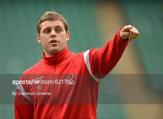 Ulster Rugby Squad Captain's Run - Friday 18th May 2012