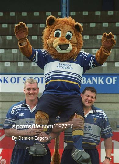 Leinster Rugby Sponsorship Announcement with Bank of Scotland