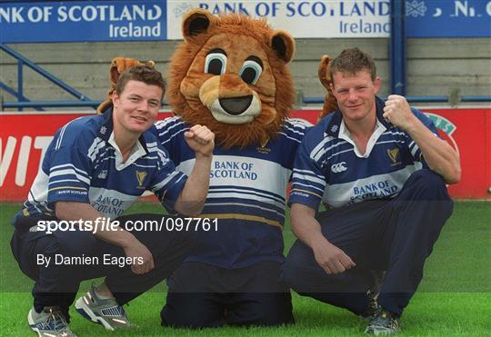 Leinster Rugby Sponsorship Announcement with Bank of Scotland