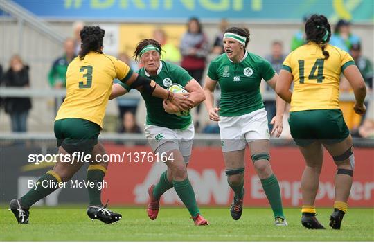 Ireland v Australia - 2017 Women's Rugby World Cup 5th Place Semi-Final Ireland v Australia - 2017 Women's Rugby World Cup 5th Place Semi-Final