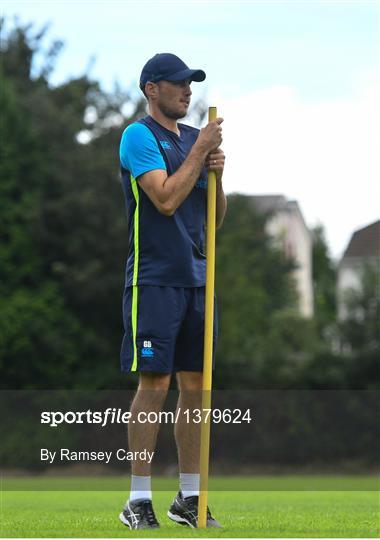 Leinster Rugby Squad Training and Press Conference