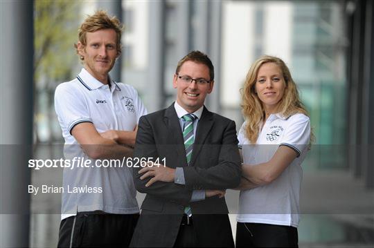 Triathlon Ireland Media Day with Irish Olympic qualifiers Aileen Morrison and Gavin Noble