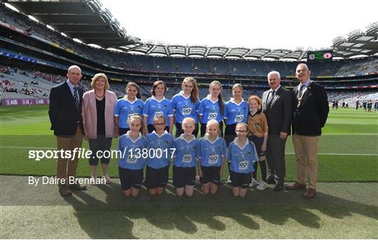 INTO Cumann na mBunscol GAA Respect Exhibition Go Games at Dublin v Tyrone - GAA Football All-Ireland Senior Championship Semi-Final