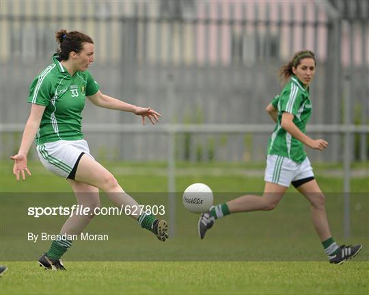 Leinster v Connacht - 2012 MMI Group Ladies Football Interprovincial Tournament - Shield Final