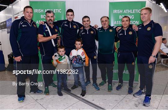 Team Ireland return from AIBA World Boxing Championships