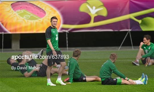 Republic of Ireland Squad Training - Monday 11th June 2012