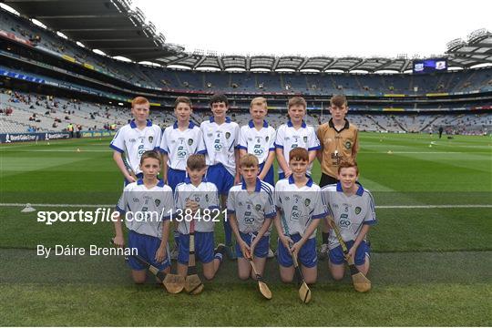 INTO Cumann na mBunscol GAA Respect Exhibition Go Games at Galway v Waterford - GAA Hurling All-Ireland Senior Championship Final INTO Cumann na mBunscol GAA Respect Exhibition Go Games at Galway v Waterford - GAA Hurling All-Ireland Senior Championship Final