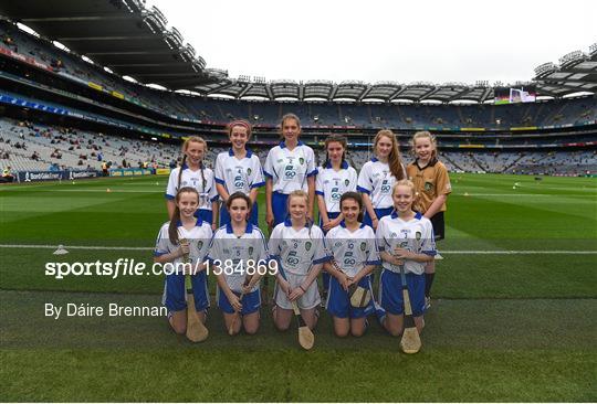 INTO Cumann na mBunscol GAA Respect Exhibition Go Games at Galway v Waterford - GAA Hurling All-Ireland Senior Championship Final INTO Cumann na mBunscol GAA Respect Exhibition Go Games at Galway v Waterford - GAA Hurling All-Ireland Senior Championship Final
