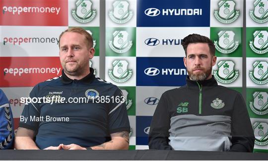 Shamrock Rovers and Bluebell United FAI Cup Press Conference Shamrock Rovers and Bluebell United FAI Cup Press Conference