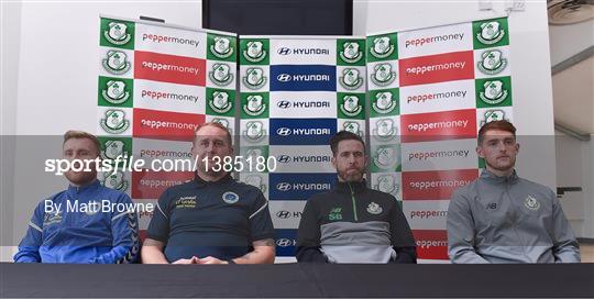 Shamrock Rovers and Bluebell United FAI Cup Press Conference Shamrock Rovers and Bluebell United FAI Cup Press Conference